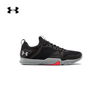 安德玛官方UA TriBase Reign 2男子训练鞋Under Armour3022613 黑色002 42.5 建议购买大一码