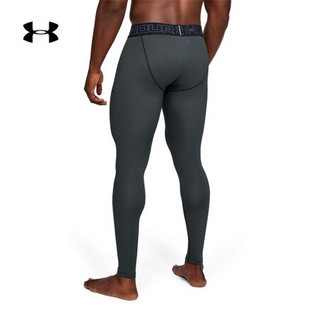 安德玛官方UA Armour男子运动紧身裤Under Armour1345300 黑色001 M