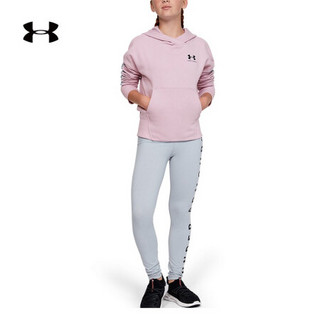 安德玛官方UA Sportstyle女童运动连帽卫衣Under Armour1348202 粉色694 童S