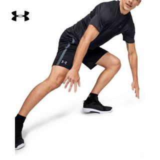 安德玛官方UA Velocity男子运动短袖T恤Under Armour1327965 黑色001 XXL