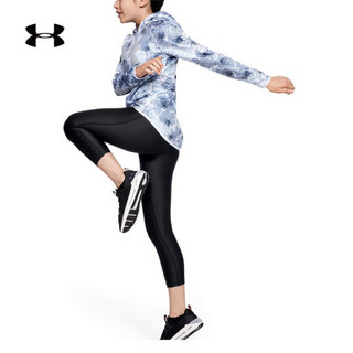 安德玛官方UA Armour女童运动紧身裤Under Armour1327855 黑色001 童XS