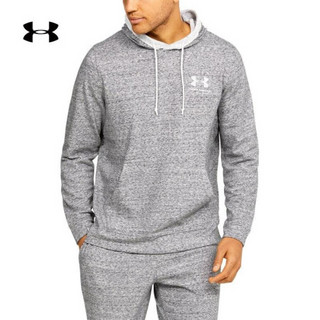 安德玛官方UA Sportstyle男子运动连帽卫衣Under Armour1329291 灰色112 M