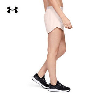 安德玛官方UA Play Up 3.0女子运动短裤Under Armour1344552 粉色675 XL