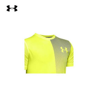 安德玛官方UA MK1男童运动短袖T恤Under Armour1332807 黄色786 童XL