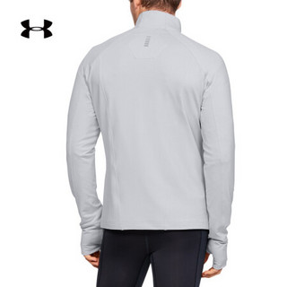 安德玛官方UA Reactor男子运动夹克Under Armour1342707 灰色014 XL