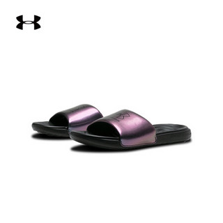 安德玛官方UA Ansa LE女子运动拖鞋Under Armour3024200 黑色001 39