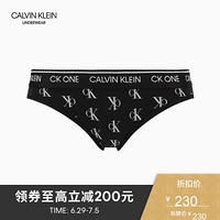 CK UNDERWEAR2020春夏款女装莫代尔弹力内裤QF5735AD SL5-黑色字母 M