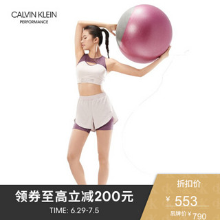 CK PERFORMANCE 2020春夏新款女装 高支撑度健身运动内衣 4WT0K112 687-肉色拼接 M