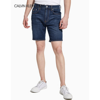 CK JEANS 2020春夏新款男装 经典简约牛仔短裤 J314833 1A4-蓝色 32