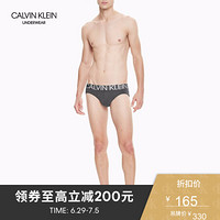 CK UNDERWEAR 2019年春夏新 男士性感舒适透气三角内裤NB1701 5DG-灰色 S