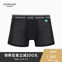 CK UNDERWEAR 2020春夏新男装柔软微弹平角内裤 NB2327 001-黑色 L