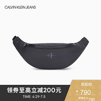 CK JEANS 2020春夏款 男包时尚腰包背提包HH2242K9500 001-黑色 ST