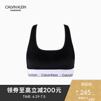 CK UNDERWEAR  女士轻盈舒适内衣文胸 QF5509AD 001-黑色 L