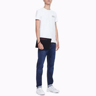 CK JEANS   春夏  男士Logo印花轻便时尚手拿包 HP1166U4200 001-黑色 ST