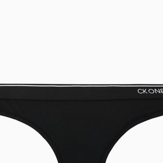 CK UNDERWEAR 2020春夏款 女装超细面料内裤 QF5743 001-黑色 S