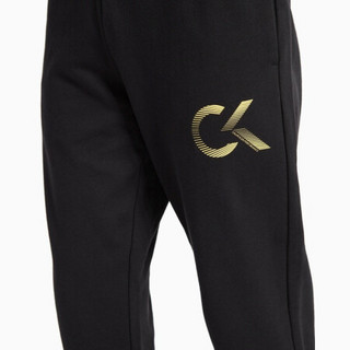CK PERFORMANCE 2020春夏新款男装 合身简约休闲运动裤 4MS0P700 007-黑色 XL