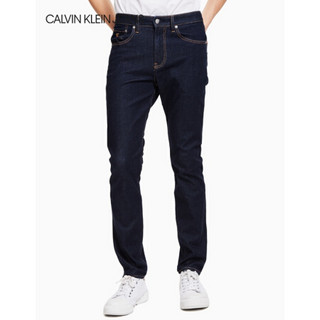 CK JEANS 2020春夏款男装休闲中腰紧身版牛仔裤CKJ016 J314698 1AP-黑色 33/32