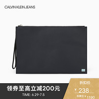 CK JEANS   春夏  男士Logo简约时尚手拿包 HP1213U4000 480-藏青色 ST