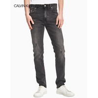 CK JEANS 2020春夏新款男装 修身合体版型牛仔裤 J315944 1BY-黑色 33