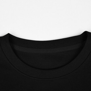 Kappa卡帕男串标运动短袖基础休闲T恤夏季圆领半袖图案衫2020新款|K0A12TD02F 黑色-990 L