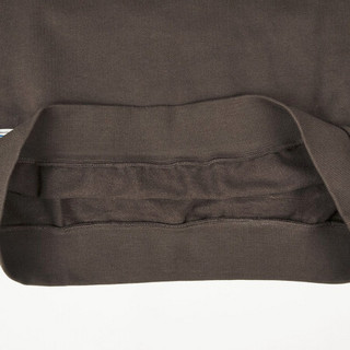 Kappa卡帕针织套头衫2020新款秋男运动卫衣薄绒休闲外套圆领长袖K0A52WT55D 棕色-6506 L