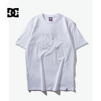 DCSHOECOUSA 春夏男士短袖圆领运动户外休闲T恤 GDYZT20118 白色-WBB0 M