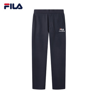 FILA（斐乐）官方男子针织长裤2020夏季新款休闲运动裤男卫裤 传奇蓝-NV 180/88A/XL
