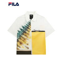 FILA x 3.1 Phillip Lim 斐乐男子衬衫 2020夏款新年联名款短袖衫 香槟白-IV 170/92A/M