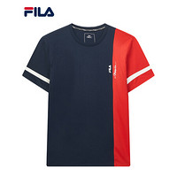 FILA x 3.1 Phillip Lim 斐乐男子2020夏季新款潮流时尚短袖短T 藏海蓝-NV 175/96A/L