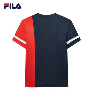 FILA x 3.1 Phillip Lim 斐乐男子2020夏季新款潮流时尚短袖短T 藏海蓝-NV 175/96A/L