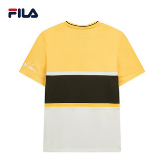 FILA x 3.1 Phillip Lim 斐乐男子T恤 2020夏新款时尚潮流短袖衫 俪兰黄-YE 175/96A/L