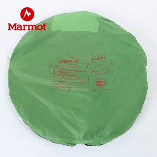 Marmot/土拨鼠20春夏露营轻便免搭建防蚊透气手抛帐双人帐户外 绿色2587 F