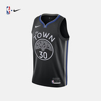 NBA-Nike 勇士队 库里 CE 城市版 SW 男子运动球衣 AV4638 图片色 M