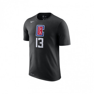NBA-Nike 洛杉矶快船队乔治 Dri-FIT 男运动短袖T恤 BQ1538-020 图片色 L
