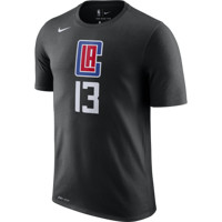 NBA-Nike 洛杉矶快船队乔治 Dri-FIT 男运动短袖T恤 BQ1538-020 图片色 L