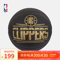 NBA-Spalding斯伯丁 湖人/勇士/篮网/快船 队徽篮球系列篮球 快船队