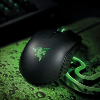 雷蛇（RAZER）雷蛇狂蛇V2游戏鼠标绝地求生吃鸡LOL小手神器 黑色 狂蛇V2