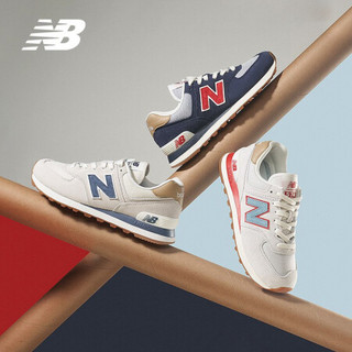 New Balance NB官方男鞋女鞋休闲鞋ML574LGI休闲运动鞋 深蓝色 ML574PTR 37