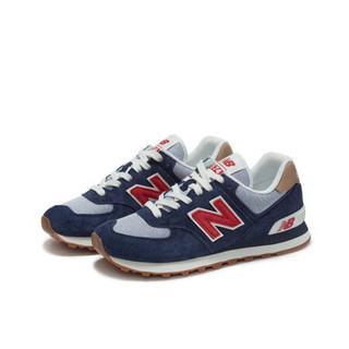 New Balance NB官方男鞋女鞋休闲鞋ML574LGI休闲运动鞋 深蓝色 ML574PTR 37