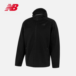 New Balance NB官方男款运动上衣MJ93904长袖针织连帽外套运动服 BK MJ93904 XXL