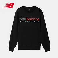 New Balance NB官方2020新款男款针织上衣AMT01577套头休闲卫衣 BK AMT01577 XL