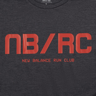 New Balance NB官方2020新款男款短袖AMT01235印花运动T恤 BRD AMT01235 L