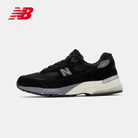 New Balance NB官方2020新款男款女款M992BL美产休闲鞋 黑色 M992BL 42