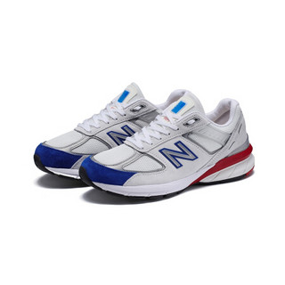 New Balance NB官方美产男鞋运动休闲鞋美产990系列M990NB5 灰色/白色 M990NB5 45