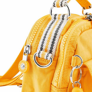 kipling女包包迷你多背法2020新款双肩包手提包单肩包斜挎包|PUCK 活力黄