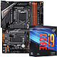 京东PLUS会员：GIGABYTE 技嘉 Z390 AORUS PRO WIFI 主板 + intel 英特尔 Core i9-9900KF 处理器 套装