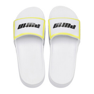 彪马PUMA 女子 拖鞋 PLATFORM SLIDE TZ METALLI 休闲鞋 369421 01彪马白39码