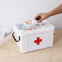 BEKAHOS 百家好世 家用医药箱药品收纳医疗箱全套药物收纳盒大容量便携家庭