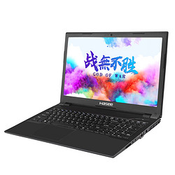 Hasee 神舟 战神 K670T-G4A2 15.6英寸游戏本（G6400、8GB、512GB SSD、MX350）