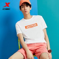 XTEP 特步 880229010007 运动T恤 MOTION 白色 L